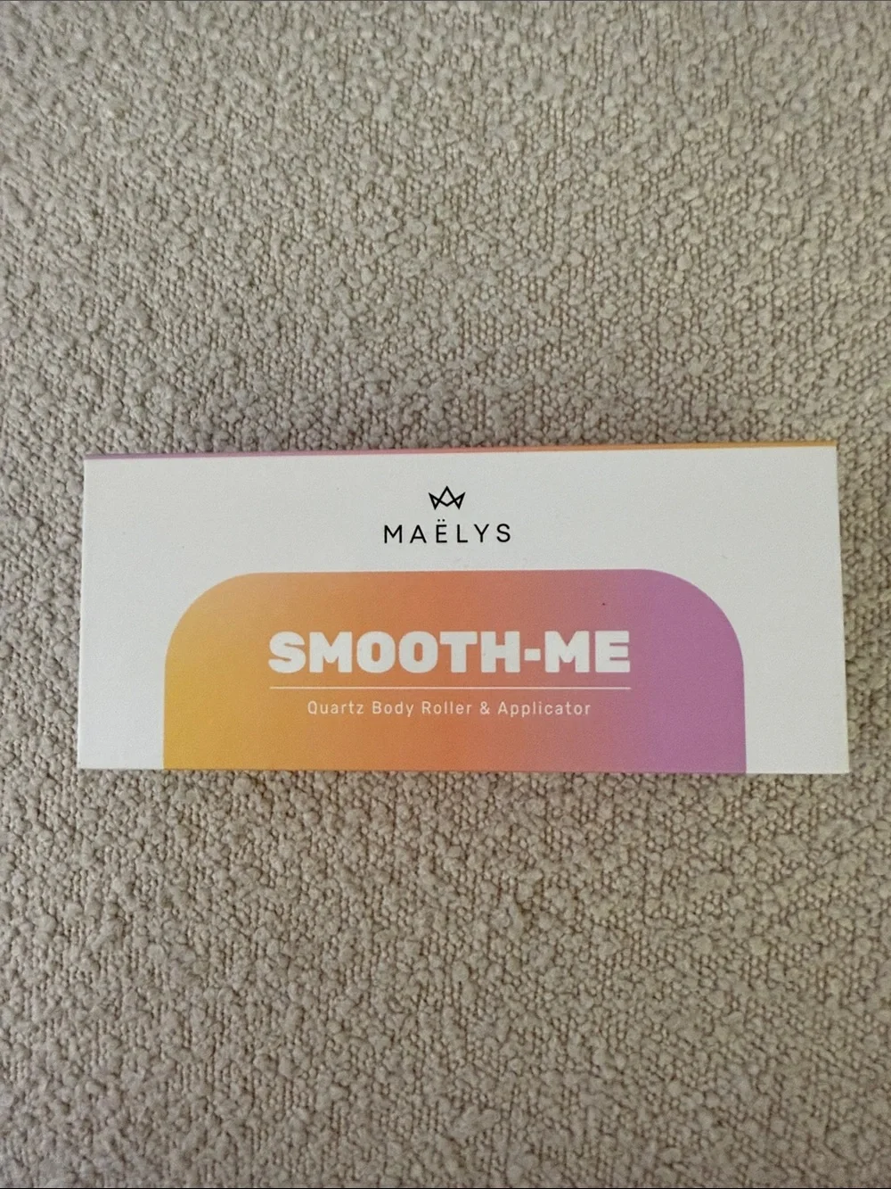 MAËLYS Smooth-Me Quartz Body Roller & Applicator
